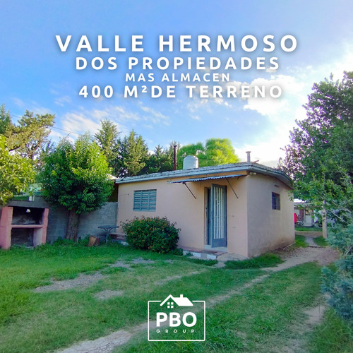 Venta De Dos Casas Valle Hermoso Cordoba