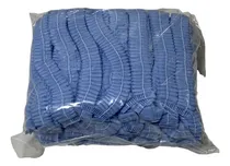 Comprar Cofia Gorro Desechable Azul Plisado Gusanito 1000pz 