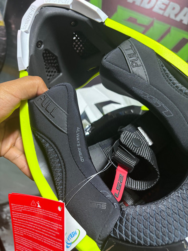 Casco Para Cross Ls2 Mx700 Astro Cobalto/amarillo