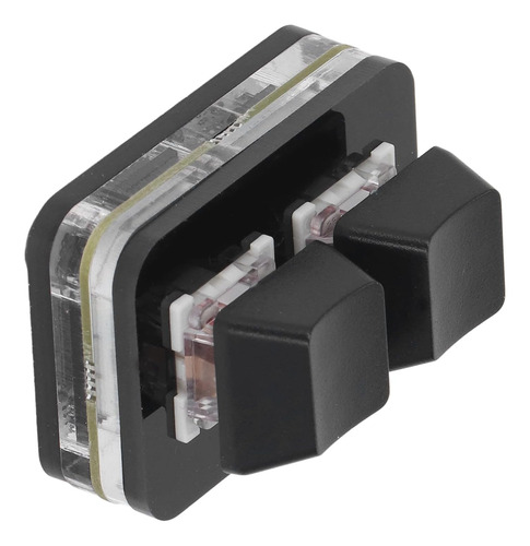 2 Teclas Programación Del Teclado Macro Switch Rojo Interrup