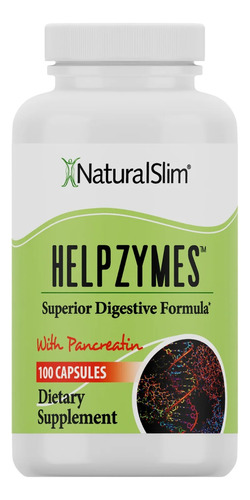 Naturalslim Helpzymes - 100 Cápsulas