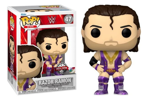 ¡funko Pop! Wwe: Razor Ramon Pop! Figura De Vinilo #47