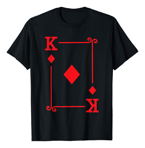 Disfraz De Cartas De King Diamonds - Naipes - Polera De Ki