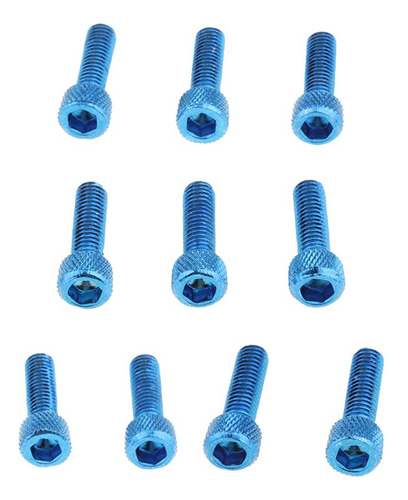 2 X 10pcs M6x20mm Tornillos Hexagonal De Aluminio Tornillo