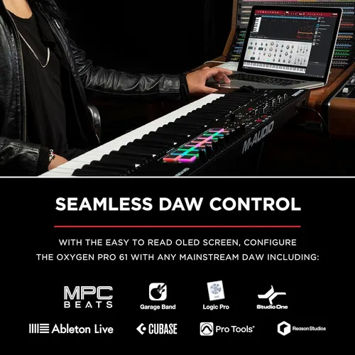 M-audio Oxygen Pro 61 - Controlador De Teclado Midi Usb