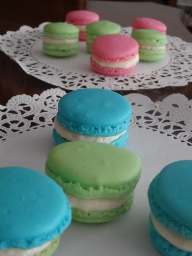 Pack 10 Macarons / Macarrons / Macarrones / Postre Francés.
