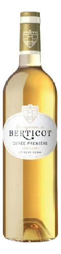 Vinho Francês Berticot Cuvée Premiére Moelleux - 750ml