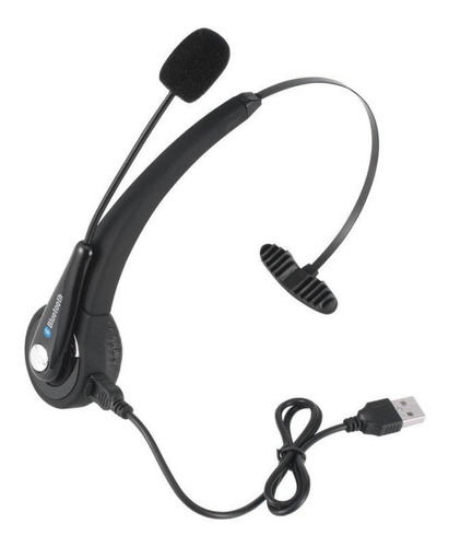 Microfone Soundvoice Lite Headset Bluetooth Soundcast 400 Cor Preto