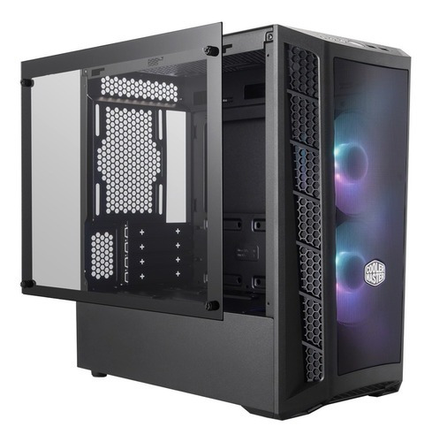 Capa preta Cooler Master Masterbox MB311l Mini-ATX