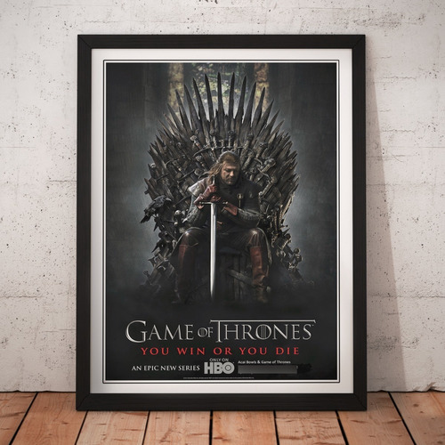 Cuadro Series - Game Of Thrones - Poster Tv King