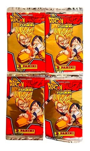 10 Sobres De Dragon Ball Z Fusion Panini Con 6 Tarjetas C/u