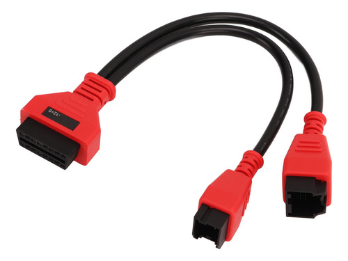 Adaptador De Cable Obd2 12+8 Mschry128, Conector De Programa