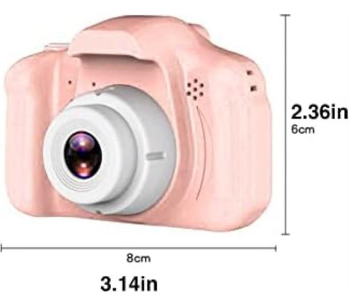 Acuvar 1080p Kids Selfie Hd Kit De Cámara Compacta De Fotogr