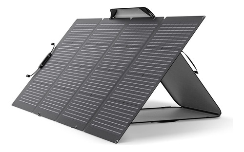 Ef Ecoflow Panel Solar Plegable Bifacial De 220 Vatios, Comp
