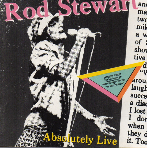 Cd Rod Stewart   Absolutely Live 