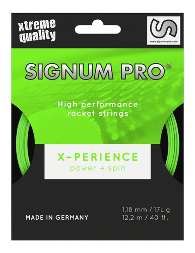 Cuerda Signum Pro-x-perience 1.18mm Sachet (12mts)