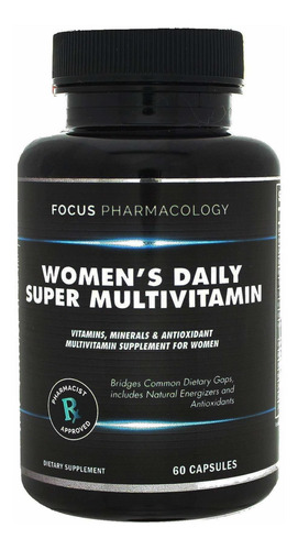 Focus Pharmacology Women's Daily Super Multi-vitamina Para M