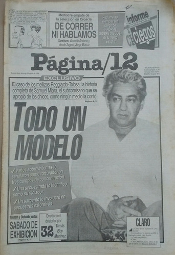 Diario Página 12 05/06/1994 Apropiación Menores Dictadura