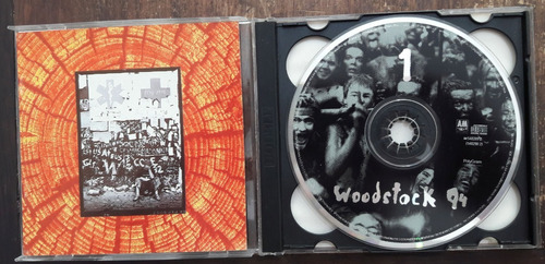 2x Cd (vg/+) Woodstock 94 1a Ed Br 1994 2 Enc (vg+) Raro 