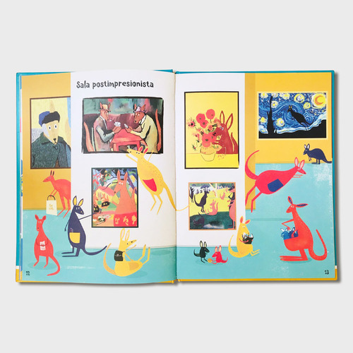 Un Día En El Museo. Un Libro Sobre Arte Y Curiosidades
