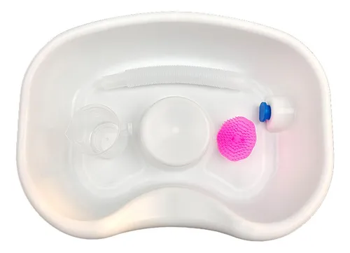 Lavabo Para Lavar El Cabello En La Cama Blanco