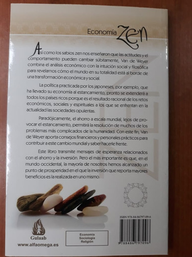 Economía Zen Robert Van De Weyer Gulaab Librosur