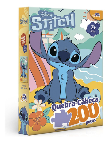 Quebra Cabeça Lilo & Stitch 200 Peças - Toyster 8093