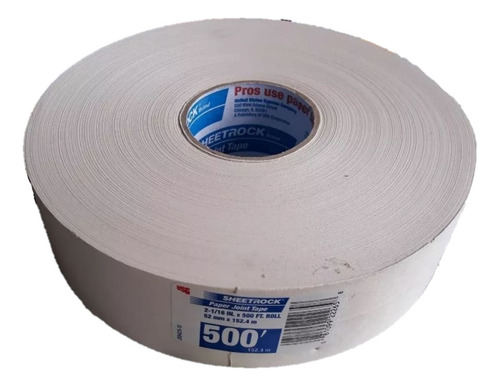 Cinta De Papel Para Yeso 52 Mm X 152 M Usg Sheetrock