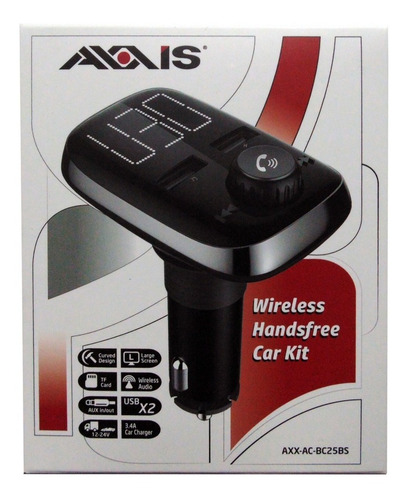 Imagen 2 de 10 de Sistema Manos Libres Bluetooth Para Carro Axxis Nuevo Origin