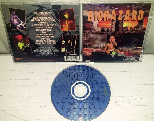 Cd Biohazard - Biohazard ( Cro Mags, Agnostic Front, Madball (Usado)