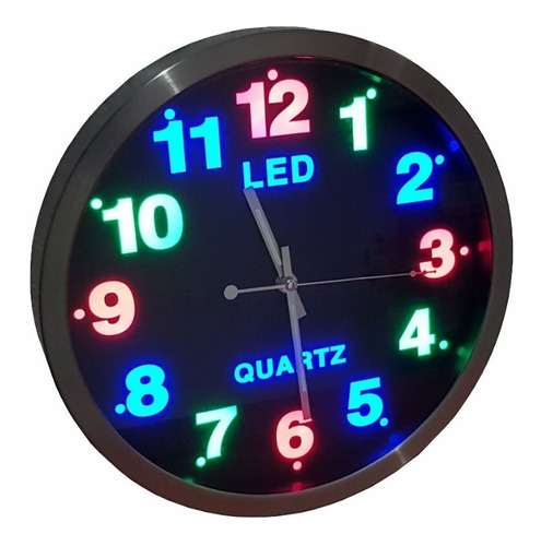 Reloj De Pared Led 30cm