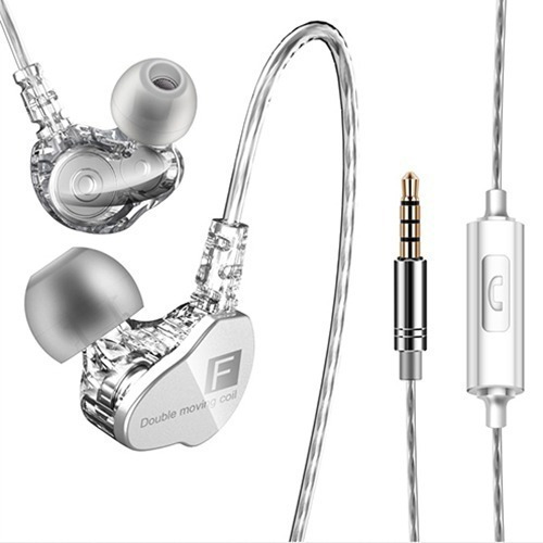 Auriculares Qkz Ck9 Microfono In-ear Deportivos Auxiliar 3.5
