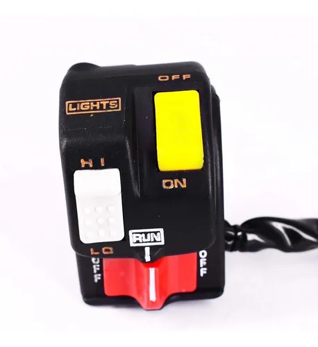 Interruptor L/h Para Honda Atc200x Atc 200x Luz/matanza/a...