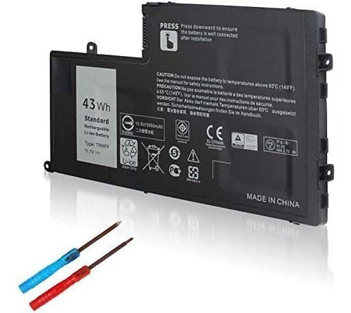 Imagen 1 de 6 de Bateria Para Portatil De 43wh Trhff P39f P49g Para Dell In