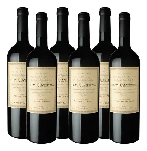 Vino Dv Catena Cabernet Malbec 750ml. Caja 6 Botellas