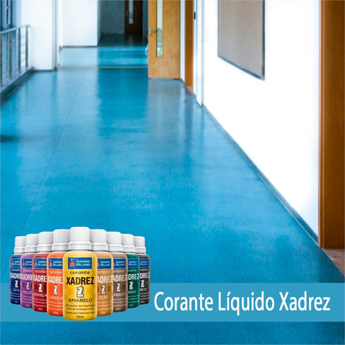 Xadrez Corante 50ml Pintura De Parede Gesso Outros - 2 Und