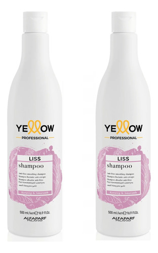 Kit Shampoo + Acondicionador Yellow Liss 