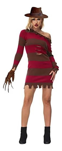 Suéter De Disfraz De Freddy Para Mujer De Halloween, Suéter