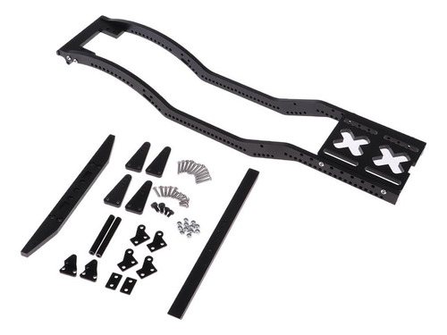 Kit De Chasis De Metal Rc Crawler Para 1:10 Axial Scx10 D90