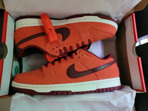 Tenis Dunk Low Retro Premiun Naranja Original Y Excelente (Usado)