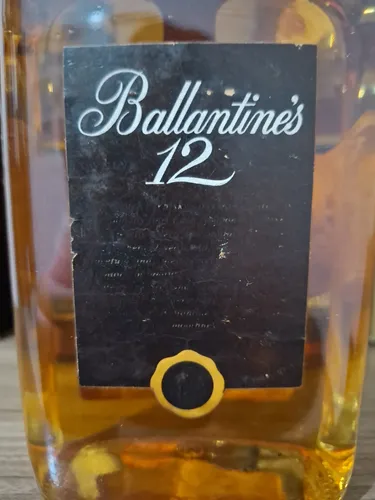 Whisky Ballantines 12anos Gold Seal P/ Coleção Valor Cada 1