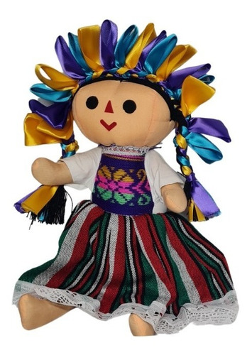 Muñeca Artesanal Lele De Corona (45cm)