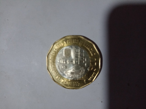 Moneda De $20 De Los 500 Años Del Estado De Veracruz. 