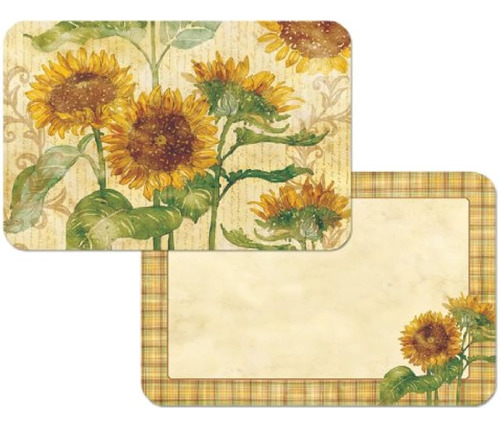 Reflections Of The Sun Vinyl Reversible Placemats Juego De C