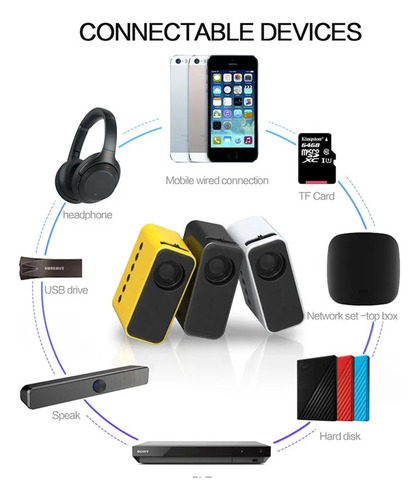 Mini Proyector Portátil Full Hd Smart Android 4k Tv Portátil
