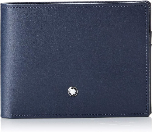 Billetera Montblanc  Wallet 6cc. Blue 114542 - Mont Blanc