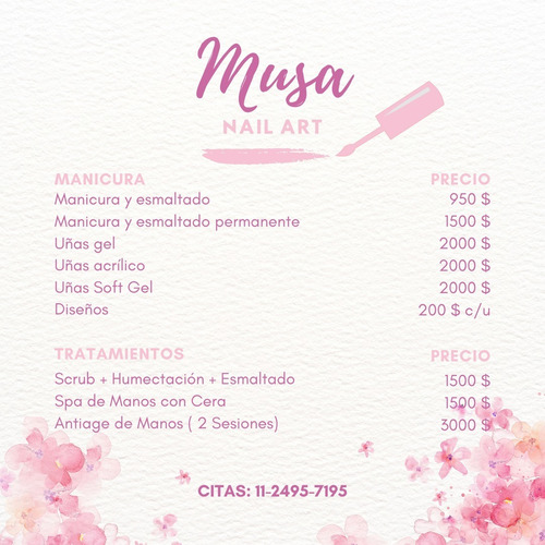 Imagen 3 de 3 de Belleza De Manos - Manucuría