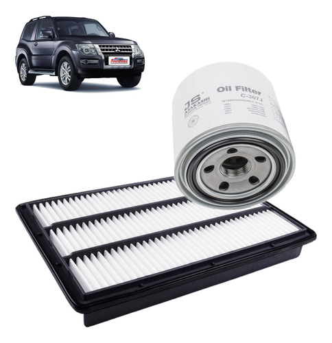 Filtro Aceite+filtro Aire Para Mitsubishi Montero Bencinero