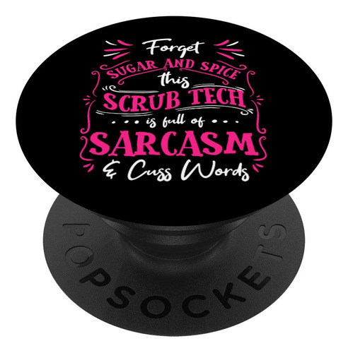 Logo Quirurgico Para Mujer Diseño Popsockets Popgrip: Agarre