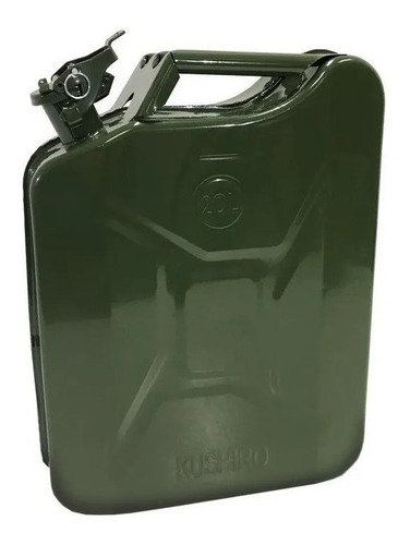 Imagen 6 de 10 de Tanque Bidon Nafta Jeep 4x4 Moto 20lts Vintage Kushiro